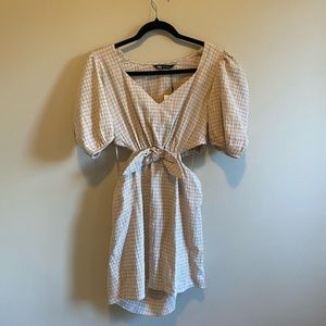 Zara | cut-out dress